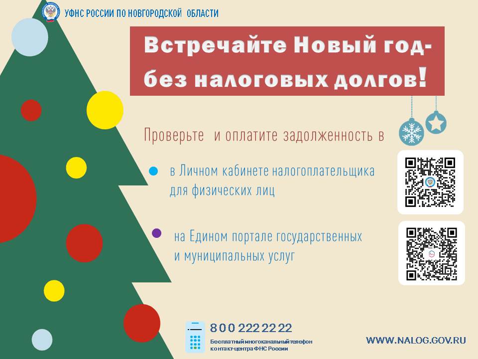 Управление Федеральной налоговой службы по Новгородской области.